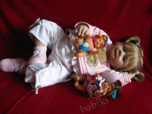 У нас новенькая. Добавила фотографии - кукла Джуди от Моники Левениг (фото 9)