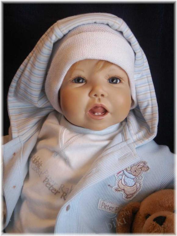 Продолжение темы - Наши мальчишки - коллекционная кукла Ларс от Жанни де Ланге (фото 6)