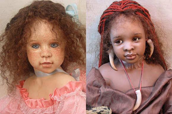 Коллекционные фарфоровые куклы Сьюзан Крей (Susan Krey dolls), фото (фото 4)