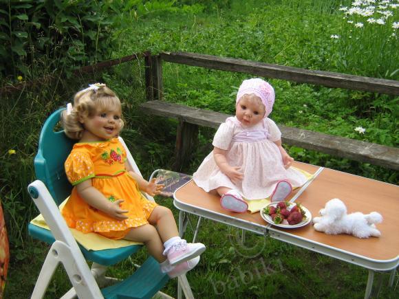 Мои малышки провели субботний вечер на даче | Бэйбики Мои малышки провели субботний вечер на даче