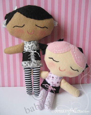 Мягкие текстильные куколки Lolly Dolly (фото 6)
