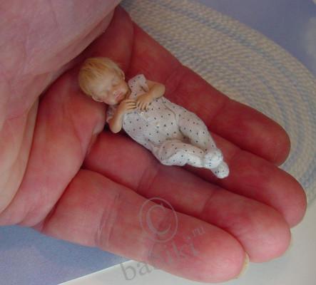 Суперминиатюра | Бэйбики Суперминиатюра — Авторские миниатюрные куклы: лепка (фото 10)