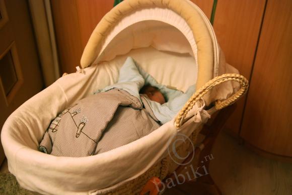 А к нам приехала колыбелька