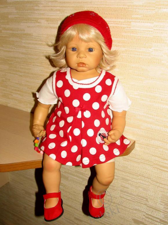 Маленькая Мария - коллекционная кукла от Zapf - 2 (фото 9)