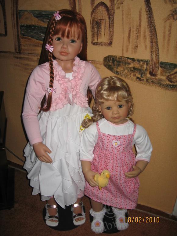 Коллекционная кукла Лена от Monika Peter-Leicht | Бэйбики Коллекционная кукла Лена от Monika Peter-Leicht (фото 3)