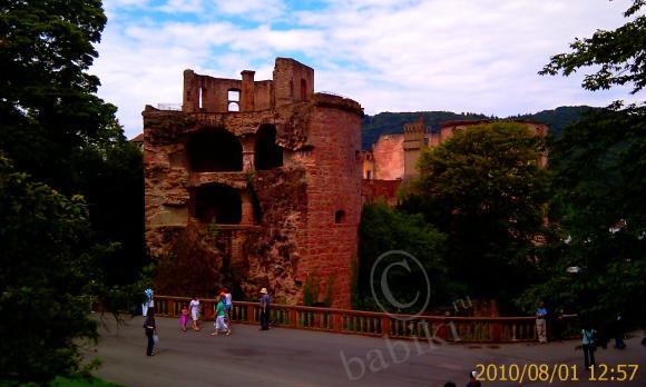 Замок в Хайдельберге. Фотозарисовки