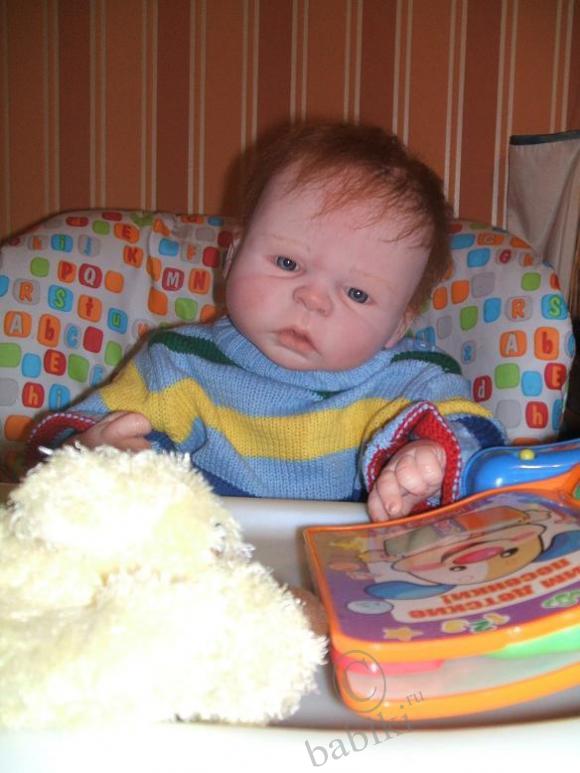 Вот такой бутузик-Никитка, реалистичная кукла реборн | Бэйбики Вот такой бутузик-Никитка, реалистичная кукла реборн (фото 6)