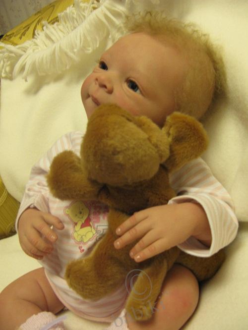 Кукла реборн Эстелька приехала домой. Счастью мамочки нет предела