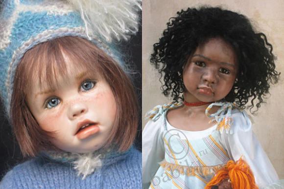 Коллекционные фарфоровые куклы Сьюзан Крей (Susan Krey dolls), фото