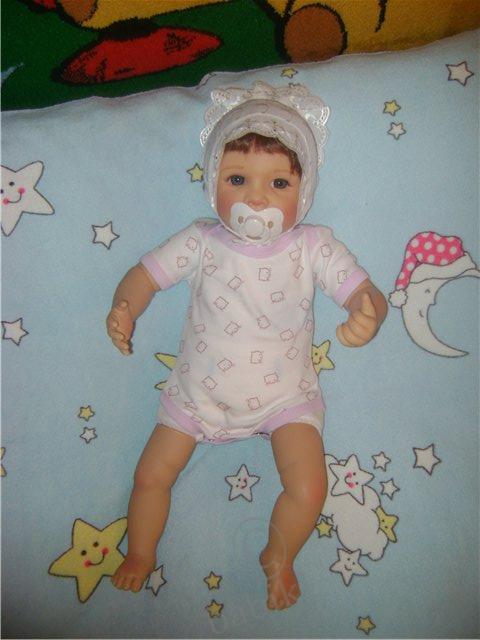 Моя долгожданная девочка Рике - коллекционная куколка от Моники Гедес (фото 2)