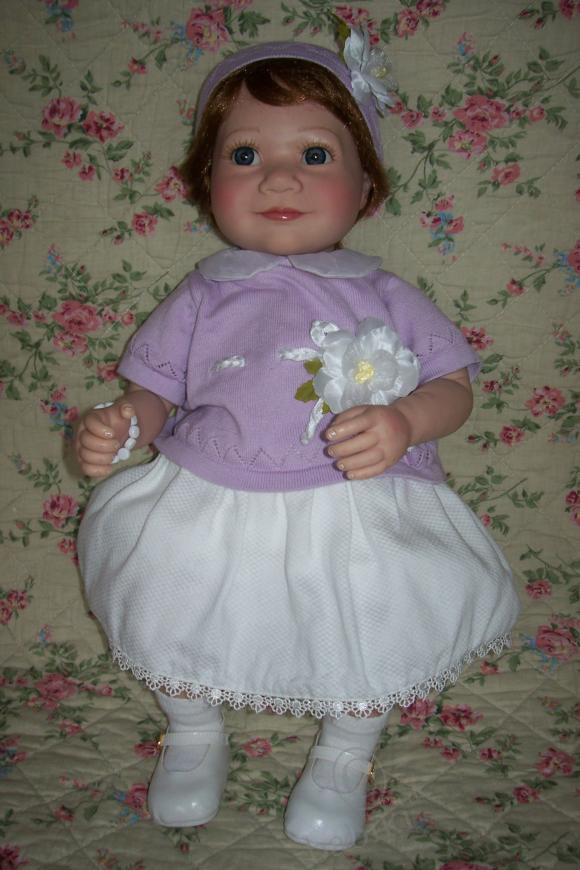 Моя малышка Молли - коллекционная кукла (фото 8)