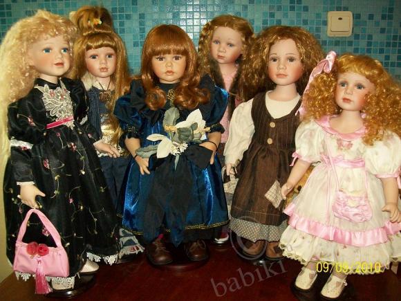 Моя маленькая коллекция фарфоровых кукол, продолжение