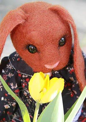 Для серьезных девочек и маленьких девушек - игрушки из войлока в технике сухого валяния