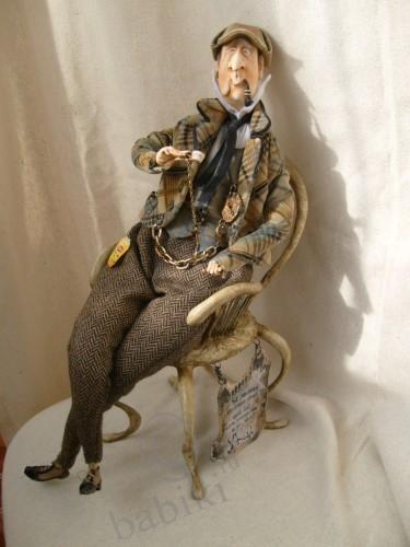 Шаржевые куклы Анастасии Кравы