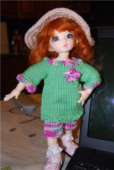 Ждем лета...Анук - куколка BJD