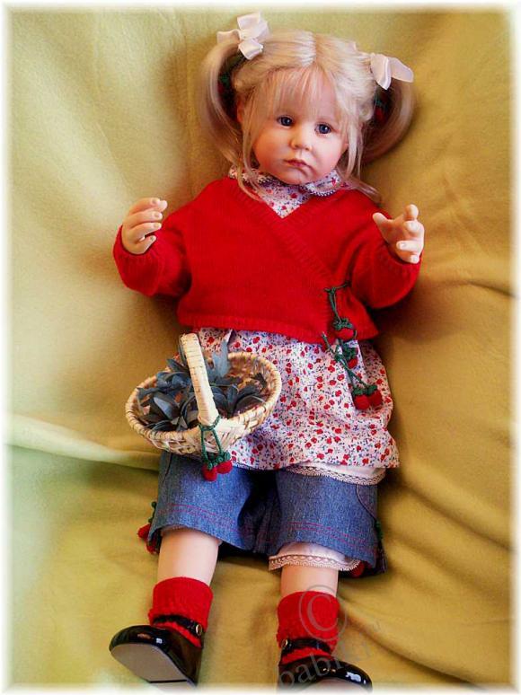 Коллекционная кукла от Хильдегард Гюнцель - Роземарие (фото 10)