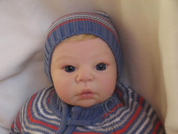 Малыш реборн Илюшенька! Вот и мы в новом образе:) (фото 5)