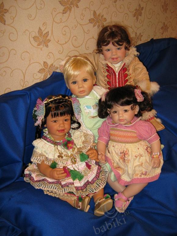 А к нам приходили гости - коллекционные куклы Адора (фото 5)