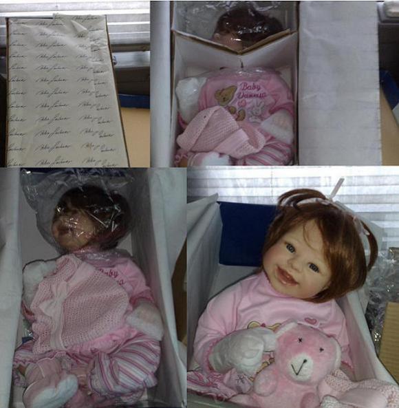 Чудеса есть! Доказанно! Коллекционная кукла Ванесса от Petra Lechner (фото 5)