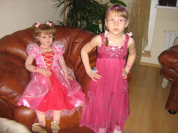 Мечта моего детства исполнилась! У меня появилась замечательная взрослая девочка по имени Анжелика! Я так рада