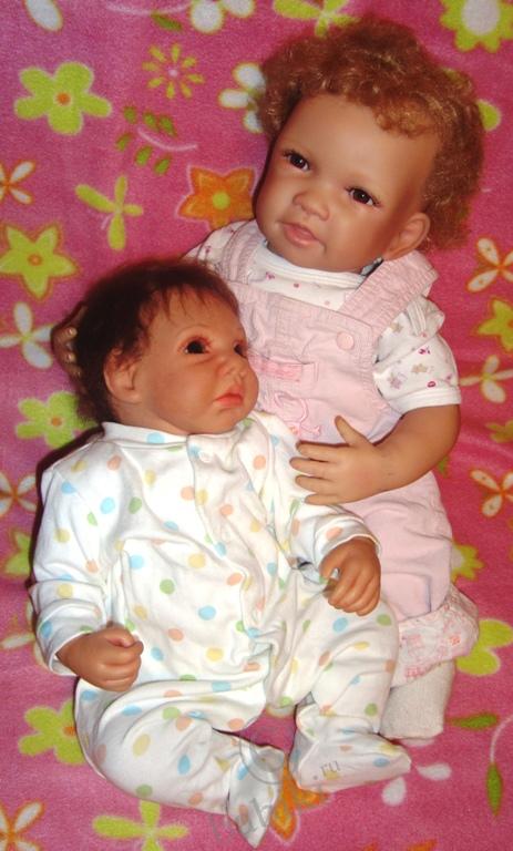 Моя коллекционная кукла - малышка Кристи от Герлинды Фезер (фото 8)