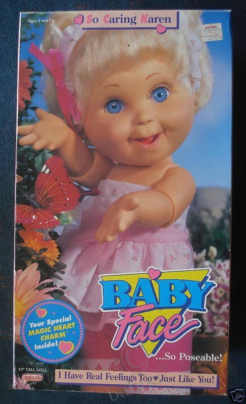 куклы Galoob Baby Face doll