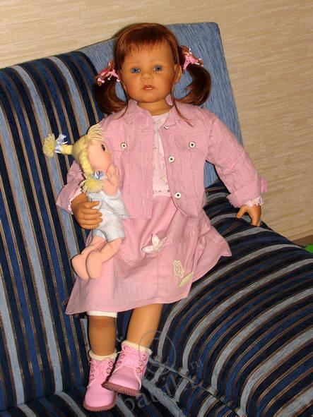 И мы покажемся - девочки Бетин Клемм от Запф - куклы Кира, Ульрика и Маша