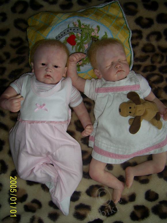 Куклы реборн двойняшки! Мои девочки - Эшли и Аиша (фото 8)