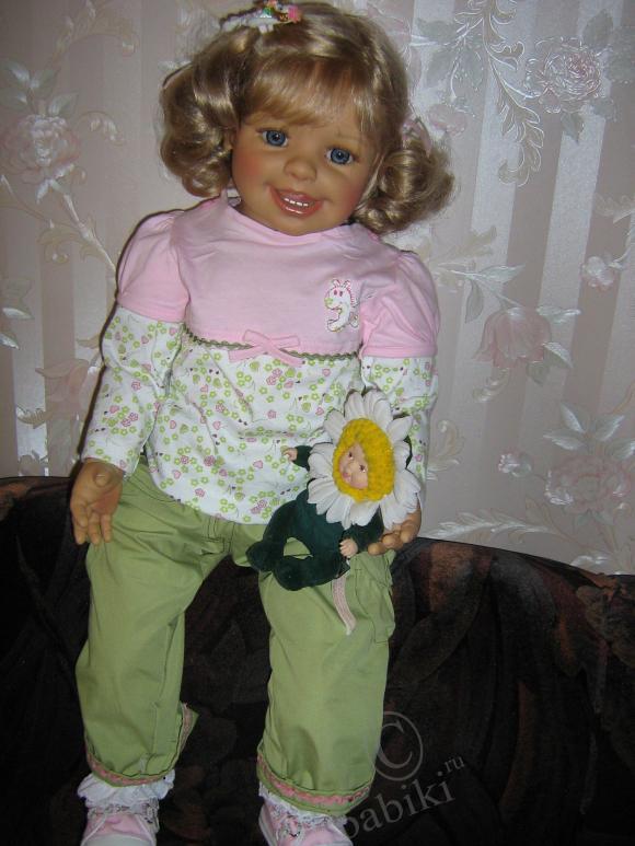 Моя давняя мечта наконец-то приехала домой! Знакомтесь - известная всем улыбчивая кукла Мишелька | Бэйбики Моя давняя мечта наконец-то приехала домой! Знакомтесь - известная всем улыбчивая кукла Мишелька (фото 6)