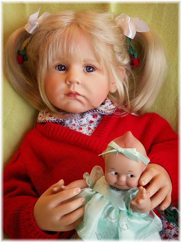 Коллекционная кукла от Хильдегард Гюнцель - Роземарие (фото 5)