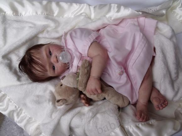 Моя куколка прибыла из Америки! Ангелочек реборн Вероничка (фото 3)