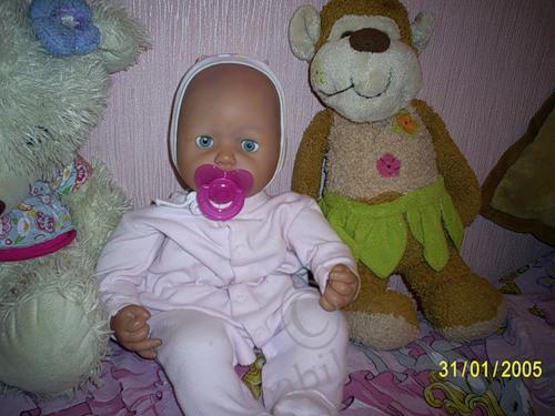 Моя спасённая кукла Беби Анабель Чернушечка