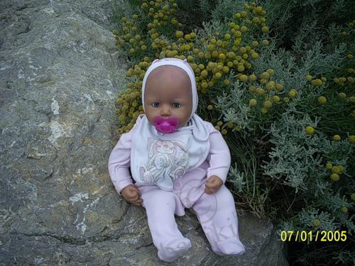 Моя спасённая кукла Беби Анабель Чернушечка!