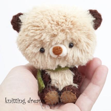 Миниатюрные медвежата, мишки тедди от Knitting Dreams (фото 8)