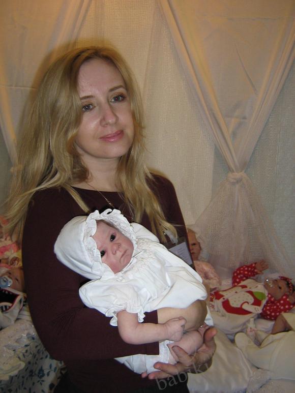 Выставка кукол в Москве 2010 года. (часть 1) - знакомство с мастерами реборнистами (фото 4)