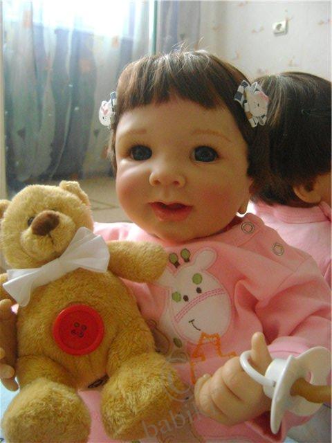 Моя долгожданная девочка Рике - коллекционная куколка от Моники Гедес (фото 3)