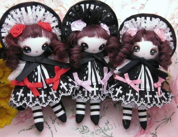 Текстильные куклы ручной работы от tanpopo0118 (фото 4)