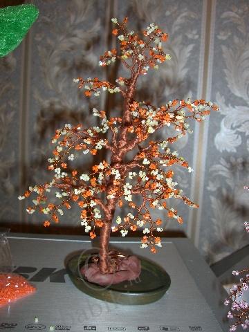 Деревья из бисера - мое увлечение (фото 9)