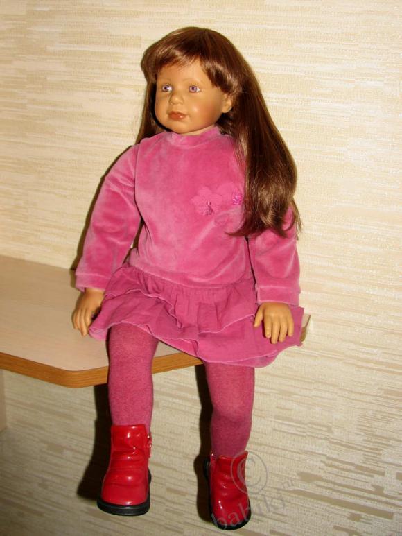 Коллекционные куклы ZAPF - Тася (фото в родном образе добавила) (фото 2)