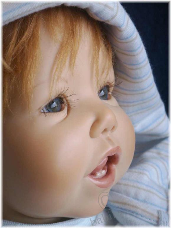 Продолжение темы - Наши мальчишки - коллекционная кукла Ларс от Жанни де Ланге