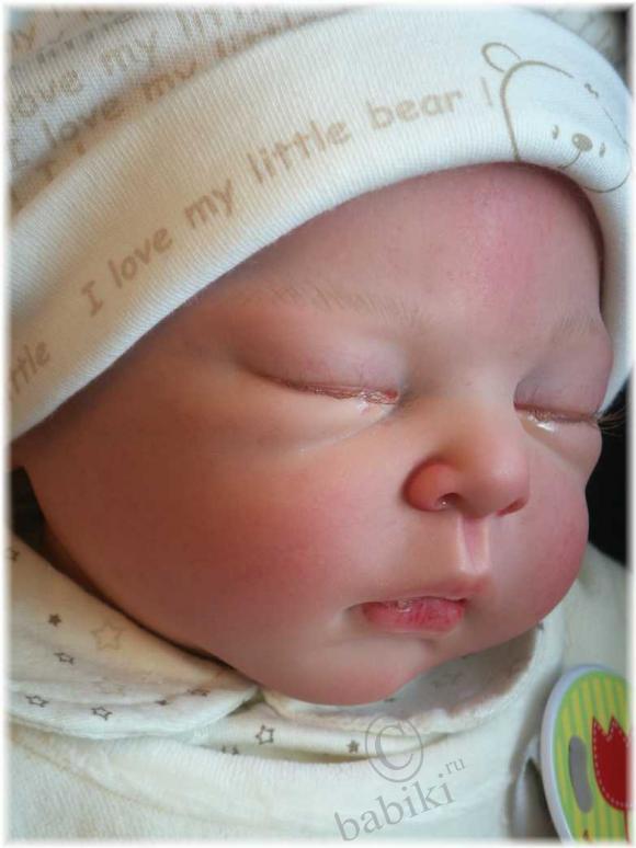 Кукла реборн из молда от Adrie Stoete-Schuiteman ALEXIA (фото 5)