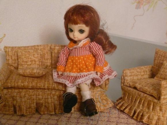 Девочка красавица - шарнирная кукла-малышка БЖД (фото 3)