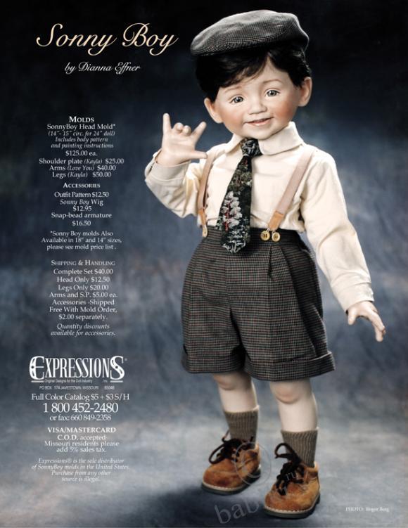 Куклы из молдов Дианны Эффнер, Dianna Effner dolls (фото 10)