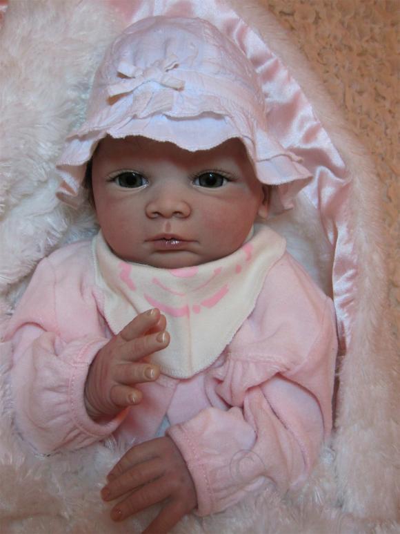 Моя новая девочка-реборн, сделана на заказ (фото 2)