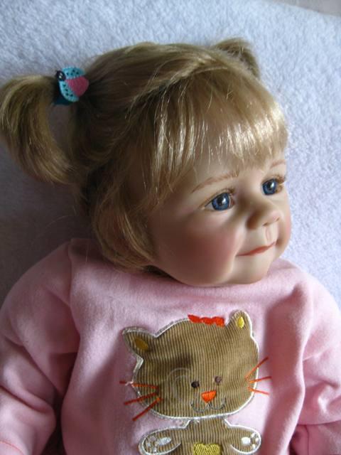 У нас новенькая. Добавила фотографии - кукла Джуди от Моники Левениг (фото 4)