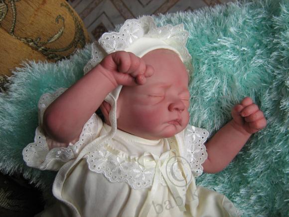 Малышка реборн Эмбер. Мама,погляди на меня (фото 4)