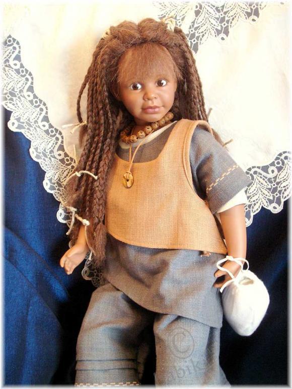 Экзотическая красавица Shawana от Bettina Feigenspann фирмы ZAPF (фото 2)