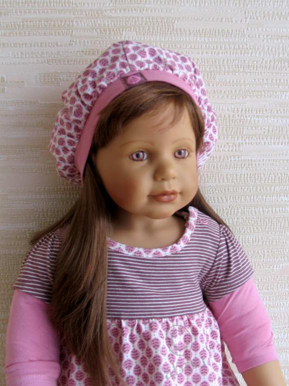 Видимо фиалковые глаза - это про мою Таис (кукла ZAPF) (фото 4)