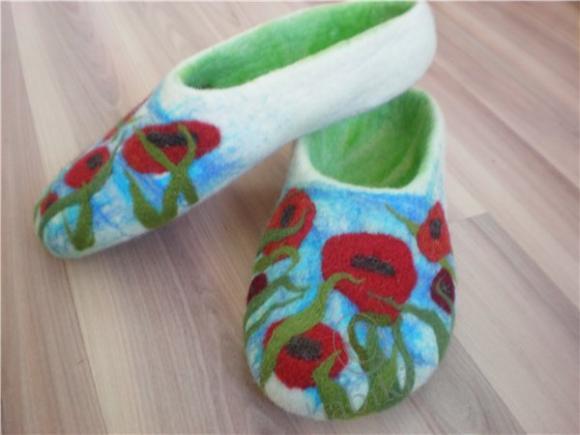 УРА! Все готово - тапочки своими руками, мокрое валяние | Бэйбики УРА! Все готово - тапочки своими руками, мокрое валяние (фото 3)