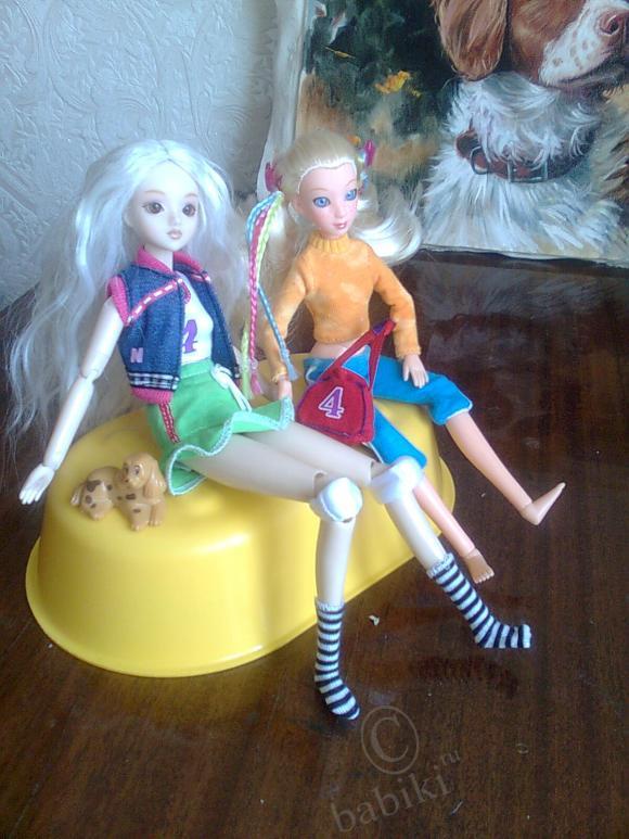 Мои девченки - куклы Джуки